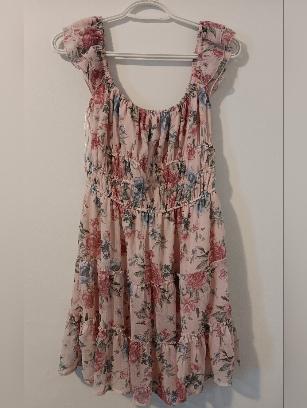 2 For 25$ Streetwear Society Floral Pink Ruffle Sundress